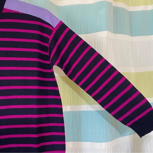 J Crew Merino Wool Striped Sweater Sz XXS - Picture 4 of 9